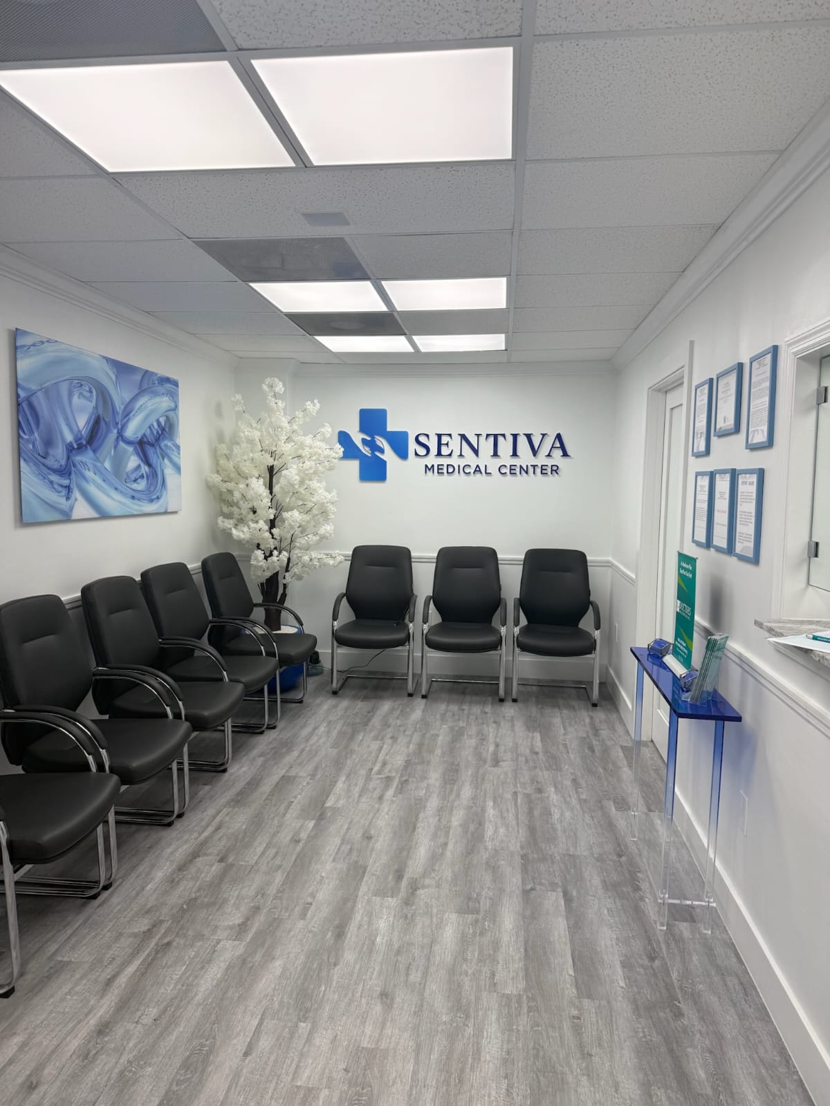 Sentiva Clinic Waiting Room